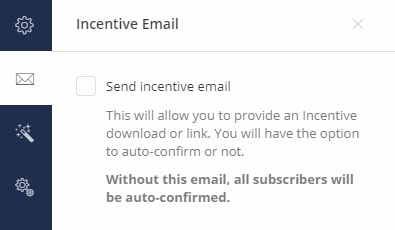 Uncheck The Incentive Email, We're Setting Up A Sequence In This Tutorial