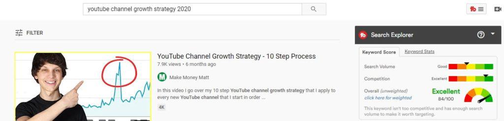 Youtube Channel Growth Strategy 2020 Example