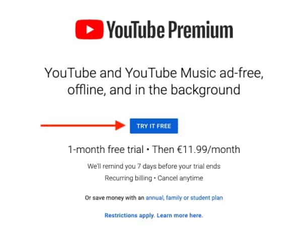 How To Activate Youtube Premium
