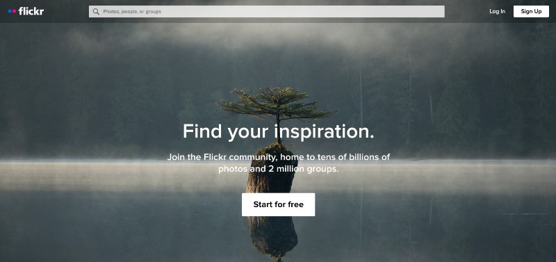 Flickr is a great photo sharing alternative to Imgur