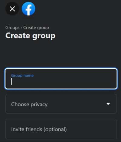 Select Your Facebook Group Name And Choose Privacy Preferences