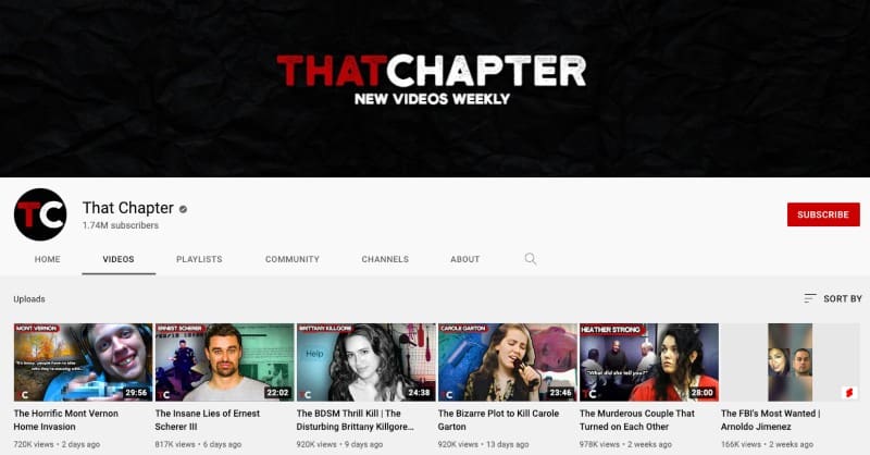 That Chapters Youtube Channel