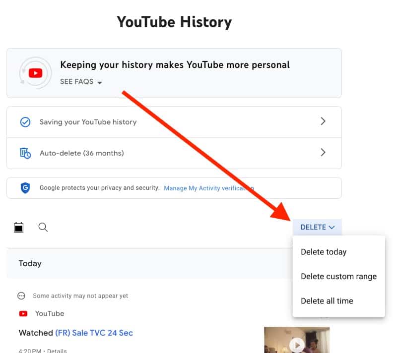 How To Clear Youtube History On Desktop