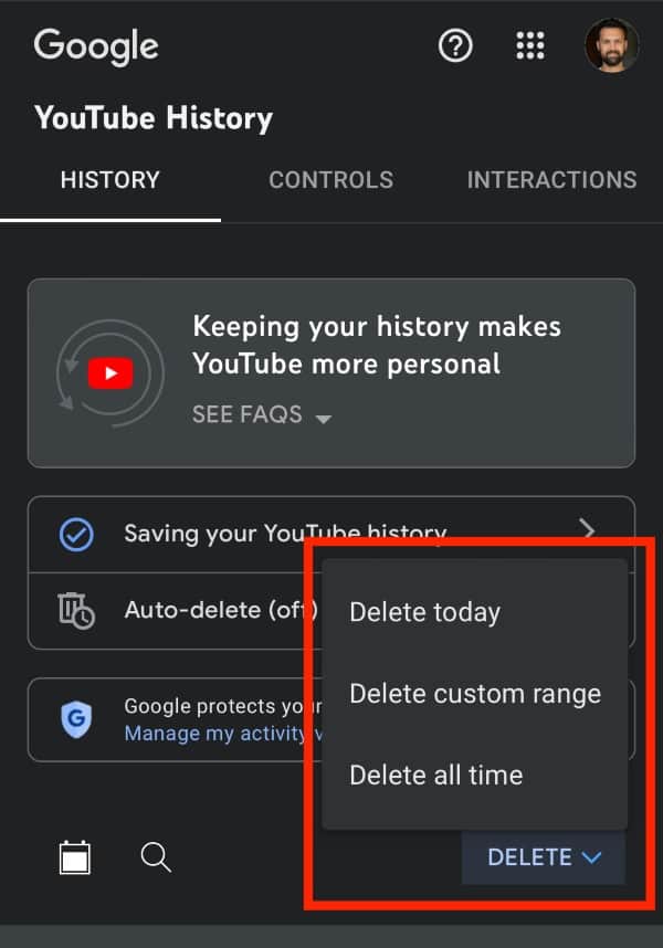 How To Clear Youtube History On The Youtube App