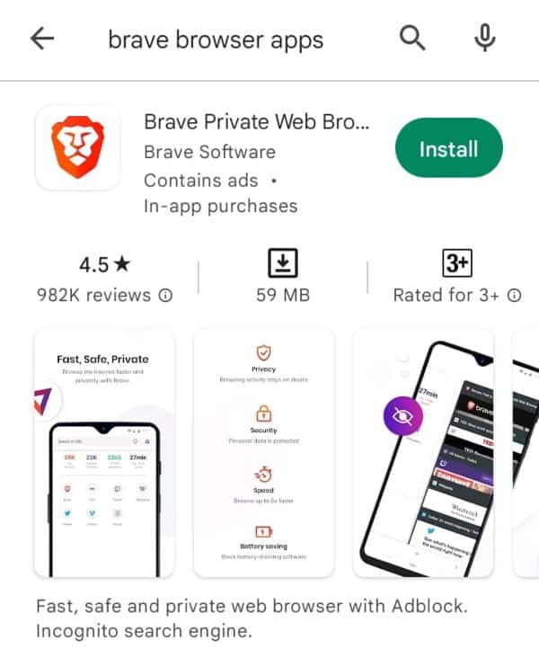 Install Brave Browser