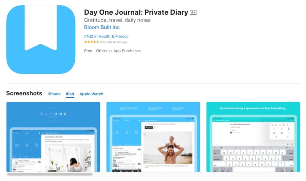 Day One Journal App For Ipad