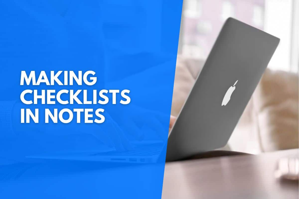 How To Make A Checklist In Notes