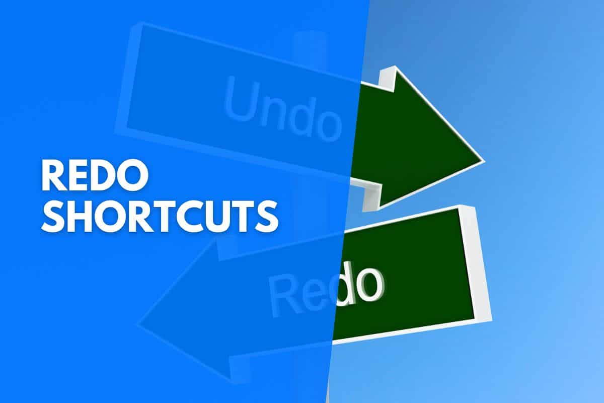 Redo Shortcuts