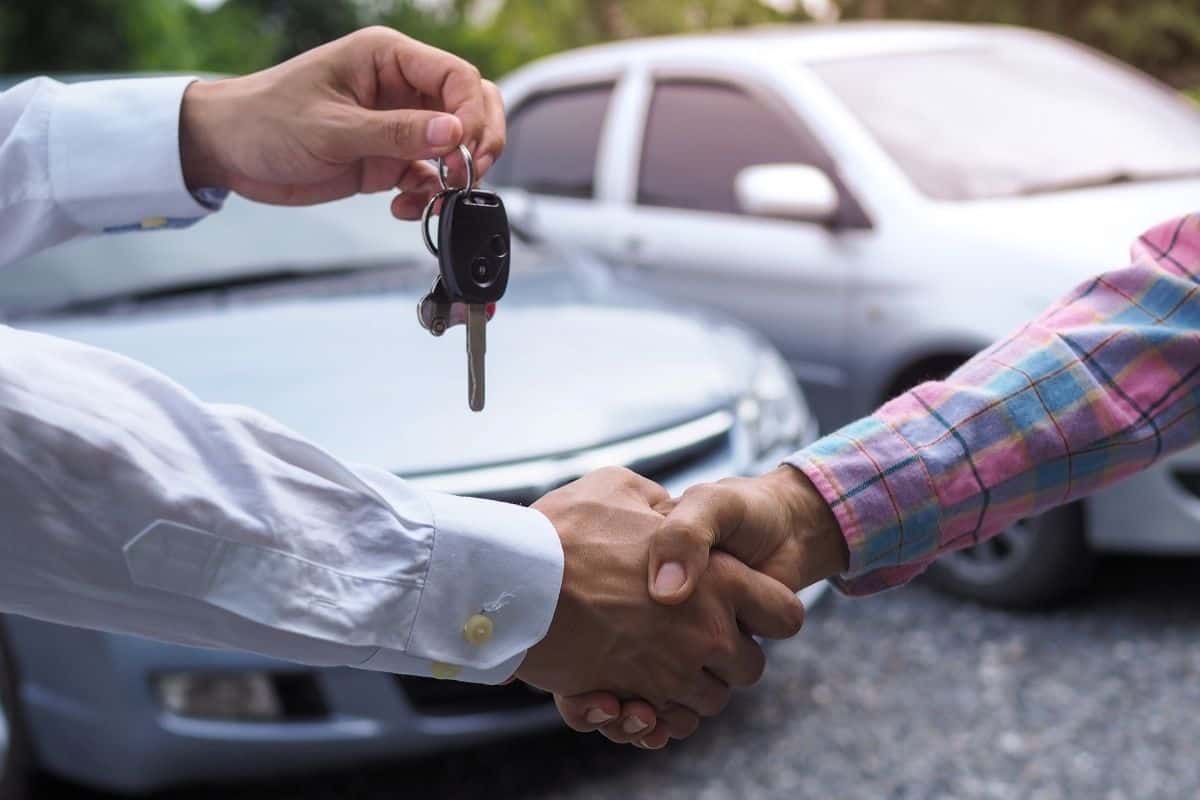 Car Purchase Deal With Key Exchange